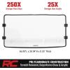 imageRough Country Vented Full Windshield for CF MOTO UFORCE U10 Pro 2025  Scratch Resistant 14quot Polycarbonate 250x Stronger than Glass