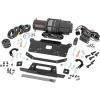 imageRough Country 4500 LB Winch Mount Kit for Honda Talon  BoltOn Plate with RS4500S UTV Winch ampamp Synthetic Rope
