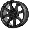 imageRough Country 81 Series OnePiece 20x10  6x135  25mm Offset81202417 SemiGloss Black Wheel with Aluminum 20 x 10 inches 6 x 135 mm 25 mm Offset