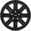 imageRough Country 84180912 Gloss Black Wheel with Aluminum 18 x 85 inches 6 x 5 inches 0 mm Offset15x8 inch