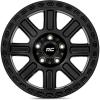 imageRough Country 84180912 Gloss Black Wheel with Aluminum 18 x 85 inches 6 x 5 inches 0 mm Offset18x85 inch
