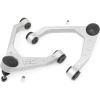 imageRough Country Forged Aluminum Upper Control Arms for Chevy Silverado GMC Sierra 1500 20072018 OE Upgrade 2Pack SilverSilver