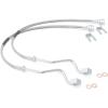 imageRough Country Front Stainless Brake Lines for Ford F250F350 Super Duty 19992004 with 48quot Lift 27quot Long