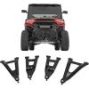 imageRough Country High Clearance Aluminum Control Arms with 2quot Forward Offset for Polaris Ranger XP 1000 20182020  Forged Aluminum AArms with Black Finish 4PackBlack Arms