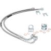 imageRough Country Rear Stainless Brake Lines for 20072018 Jeep Wrangler JK  89708