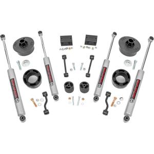 imageRough Country 25quot Lift Kit for Jeep Wrangler JL ampamp Unlimited 20242025  Includes Coil Spring SpacersPremium N3 Shocks