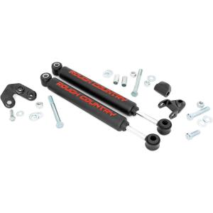imageRough Country Dual Steering Stabilizer for 9706 Jeep TJXJMJ  87308