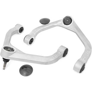 imageRough Country Forged Aluminum Upper Control Arms for 1218 Ram 1500 4WD  31201Silver Finish