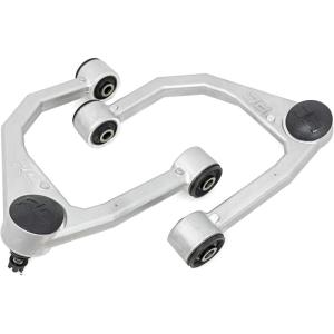 imageRough Country Forged Aluminum Upper Control Arms for 20072021 Tundra  76700REDSilver Finish
