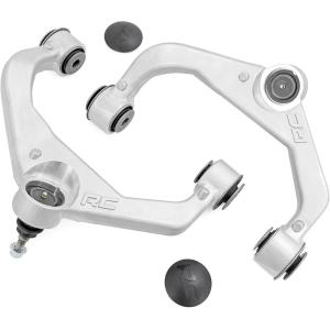 imageRough Country Forged Upper Control Arms for 1119 ChevyGMC 2500 HD  1959REDSilver Finish