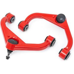 imageRough Country Forged Upper Control Arms for 2024 ChevyGMC 2500 HD  1958REDRed Finish
