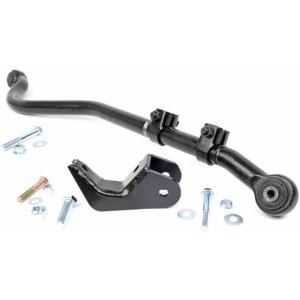 imageRough Country Front Forged Adjustable Track Bar for 19972006 Jeep TJ  1044