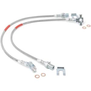 imageRough Country Front Stainless Brake Lines for 7187 GMC C15K15  46quot  89340S