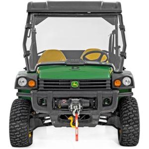 imageRough Country Full Windshield for John Deere Gator XUV 825 20042022  Scratch Resistant Easy Install