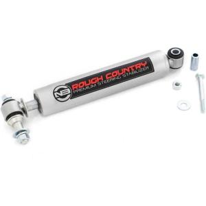 imageRough Country N3 Steering Stabilizer for Jeep TJ YJ XJ ZJ ampamp GM  8731730Stabilizer