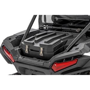imageRough Country Rear Bed Cargo Box for 2024 Polaris RZR XP 1000  Fits 24 Seater 28 GALWaterproof UV ampamp Scratch Resistant Lockable