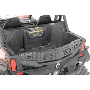 imageRough Country Rear Cargo Tail Gate for CanAm Maverick Sport ampamp Trail 20192024  Increases Storage Capacity ampamp Secures Gear with MolleStyle TieDown Points
