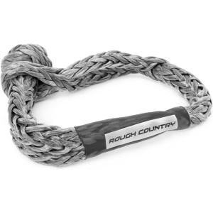 imageRough Country Soft Synthetic Shackle Rope  716quot  Gray  RS135