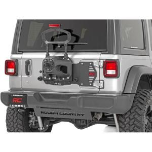 imageRough Country Tailgate Reinforcement Kit for 20182022 Jeep Wrangler JL  10603  Black