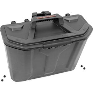 imageRough Country Under Seat Storage Box for CanAm Defender HD5  HD8  HD9  HD10 20162025  Passenger Seat DropIn Organizer WaterResistant 37Gallon Storage Capacity