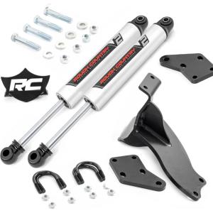 imageRough Country V2 Dual Steering Stabilizer for 1424 Ram 25003500 4WD  8749470