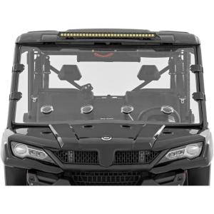 imageRough Country Vented Full Windshield for CF Moto UForce 1000 1000XL 20212025  Scratch Resistant 14quot Polycarbonate 250x Stronger than Glass