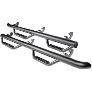 imageRough Country Wheel to Wheel Nerf Steps for 1823 Jeep Wrangler JLU  RCJ1866
