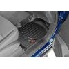 imageRough Country All Weather Floor Mats for Nissan Titan Crew Cab 20172024 ampamp Titan XD 20162024  NonSlip Waterproof Flexible Floor Mat Front ampamp Rear Set
