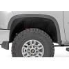 imageRough Country Mud Flap Delete Kit for Chevy Silverado 2500HD3500HD 20202025 2WD4WD  Front ampamp Rear Mud Flap Removal Kit Sleek Look ampamp Added Tire Clearance
