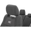 imageRough Country Neoprene Seat Covers for Toyota Tundra Crew Cab 20142021  Waterproof ampamp UV Resistant Foam Padded Front ampamp Rear Seat Cover Set