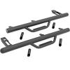 imageRough Country Nerf Step Bars for Jeep Wrangler TJ 19972006  Rugged Full Length Nerf Bars with Side Steps BoltOn Install