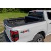 imageRough Country Soft Roll Up Truck Bed Tonneau Cover for Ford Ranger 20242025  Fits 5 60quot Bed WeatherResistant Roll Up Bed Cover