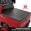 imageRough Country Soft Roll Up Truck Bed Tonneau Cover for Toyota Tacoma 20242025  Fits 5 60quot Bed WeatherResistant Roll Up Bed Cover