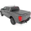 imageRough Country Soft RollUp Bed Cover for Ford Ranger 20192023  Fits 5 610quot Bed WeatherResistant Tonneau Cover5 Bed