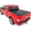 imageRough Country Soft RollUp Tonneau Cover for Dodge Ram 1500 20192025 1500 TRX 20212025  Sleek WeatherResistant Truck Bed Protection Fits 57 BedSoft RollUp 57 Bed