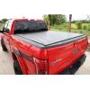 imageRough Country Soft RollUp Truck Bed Cover for Ford F150Lightning ampamp Raptor 20152025  Fits 67 Bed WeatherResistant Tonneau Cover42220550