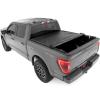 imageRough Country Soft RollUp Truck Bed Cover for Ford F150Lightning ampamp Raptor 20152025  Fits 67 Bed WeatherResistant Tonneau Cover42225650