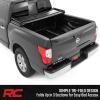 imageRough Country Soft TriFold Vinyl Tonneau Cover for Nissan Titan 20172024  Fits 57quot 67quot Bed WeatherResistant Truck Bed Cover