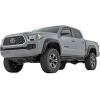 imageRough Country Sport Style Fender Flares for Toyota Tacoma 20162023  Durable ABS Flares 1quot Coverage NoDrill Install UVProtected Flat Black Finish