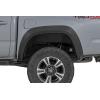 imageRough Country Sport Style Fender Flares for Toyota Tacoma 20162023  Durable ABS Flares 1quot Coverage NoDrill Install UVProtected Flat Black Finish
