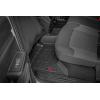 imageRough Country SureFit All Weather Floor Mats for Ford Ranger 20242025 Crew Cab  NonSlip Waterproof Flexible Rubber Mat Front ampamp Rear Set