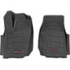 imageRough Country SureFit All Weather Floor Mats for Toyota Tacoma Double Cab 20242025  NonSlip Waterproof Flexible Floor Mat Front ampamp Rear Set