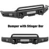 imageRough Country Tubular Front Bumper for 20212023 Ford F15051216No Winch Mount