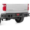 imageRough Country Tubular Rear Bumper for Chevy Silverado 1500 20192025  HighClearance OffRoad Bumper with Sensor Ports ampamp LED Light Mounts