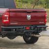 imageRough Country Tubular Rear Bumper for Ram 25003500 20102025  Builtin Towing DRings HighClearance OffRoad Bumper with LED Light Mounts