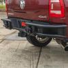 imageRough Country Tubular Rear Bumper for Ram 25003500 20102025  Builtin Towing DRings HighClearance OffRoad Bumper with LED Light Mounts