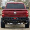 imageRough Country Tubular Rear Bumper for Ram 25003500 20102025  Builtin Towing DRings HighClearance OffRoad Bumper with LED Light Mounts