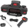 imageRough Country 13000 lb Winch with Synthetic Rope  12V Waterproof Electric Torque Truck Winch for Jeep Wrangler Off Road Recovery Winch for Truck with Wireless Handheld Remote and Corded Control