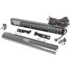imageRough Country 20quot Dual Row LED Light Bar Kit for Jeep Grand Cherokee WK2 20112020  Hidden Bumper Mount 200W Spectrum Series 18000 Lumens Combo Spot ampamp Flood Beam