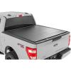 imageRough Country Hard RollUp Tonneau Cover for Ford F150 20152025 F150 Lightning 20222025  Aluminum Truck Bed Cover Fits 57 Bed